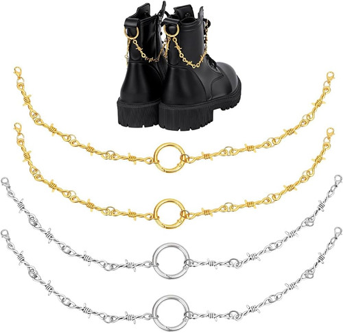 Punk schuhketten set für - schuhketten,